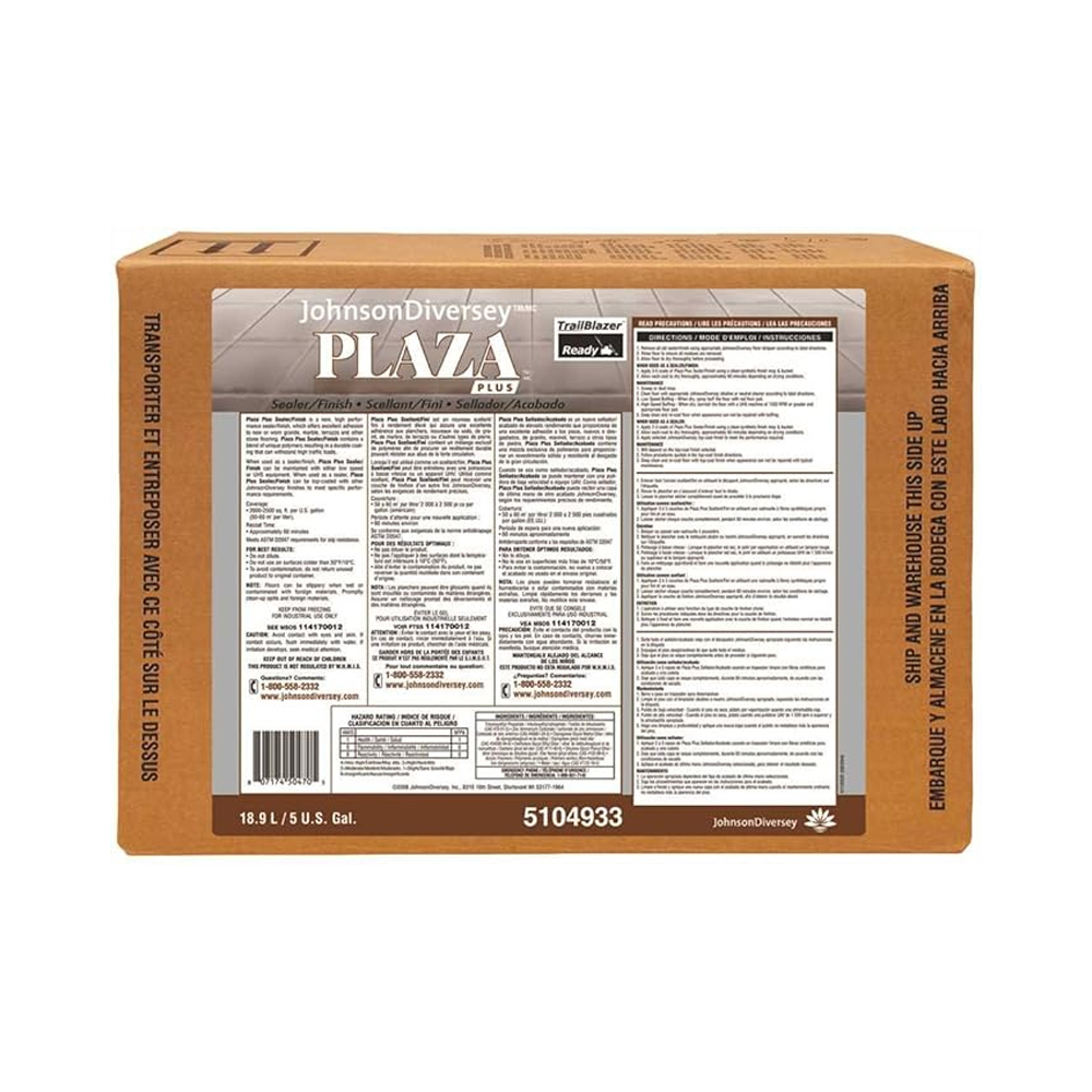5104933 Plaza Plus 5 Gallon Floor Finish 1 ea.