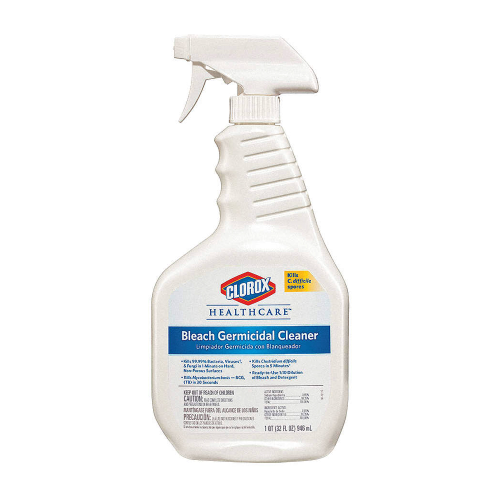 68970 Clorox Healthcare 32 oz. Bleach Germicidal Disinfectant 6/cs - 68970 CLROX 32z DIS GERM SPRY