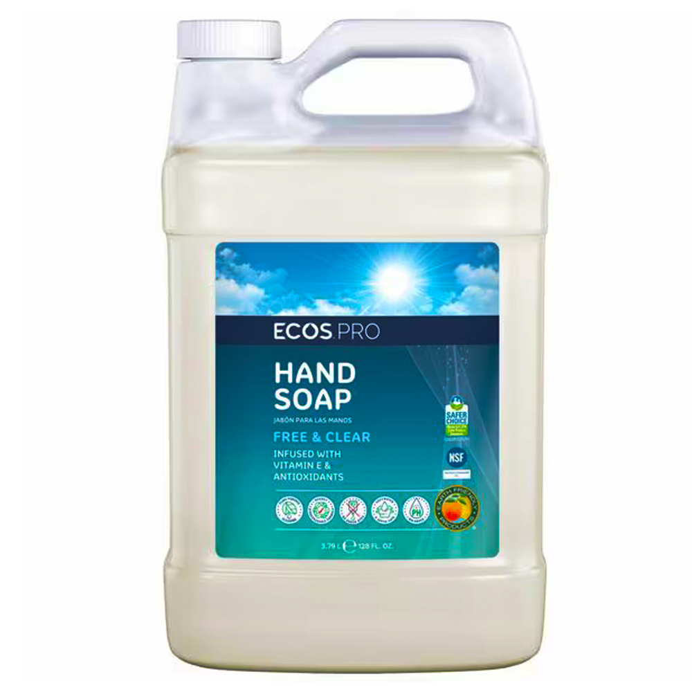 PL9663/04 Ecos Pro 1 Gallon Hand Soap w/ Vitamin E & Antioxidants 4/cs