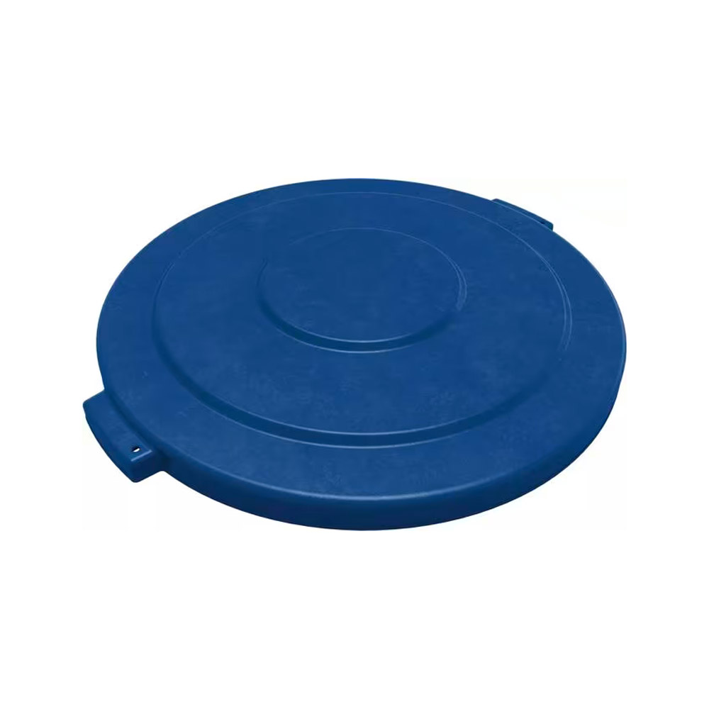84105614 Blue 55 Gallon Trash Lid 2/cs