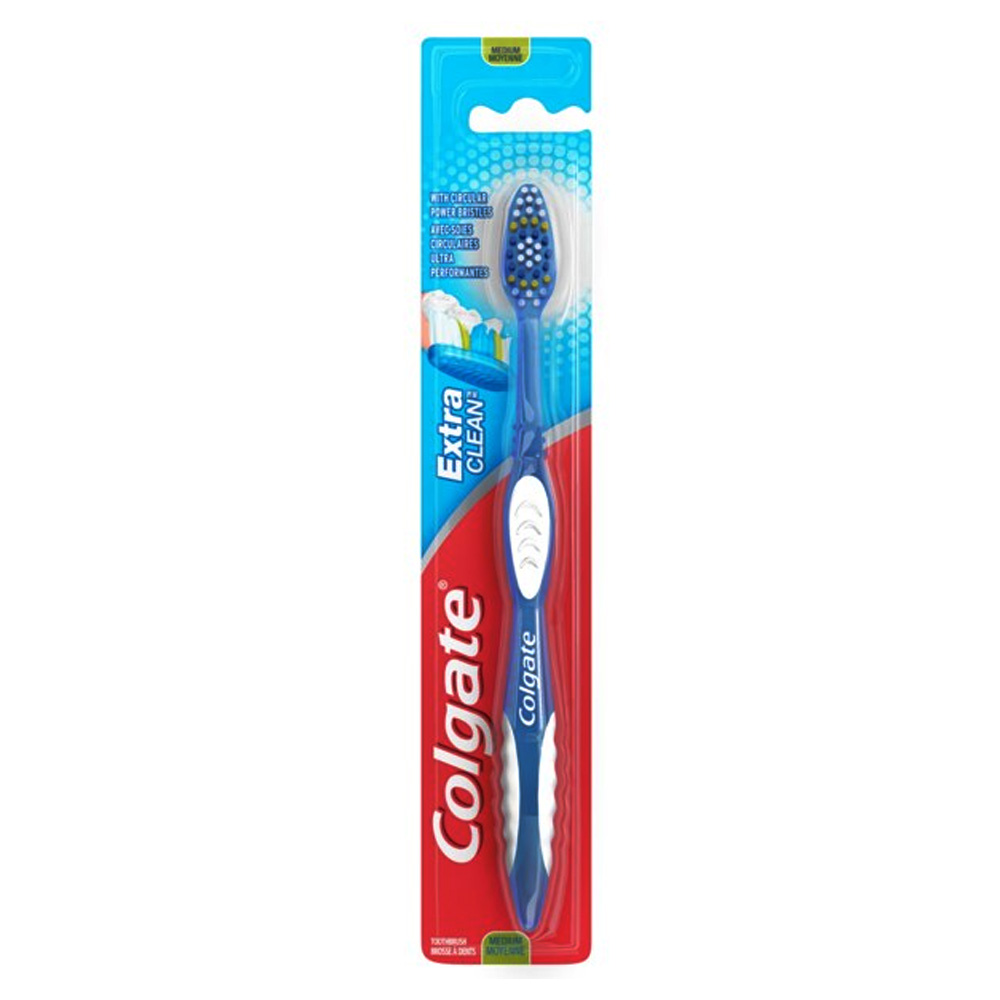 155114 Adult Full Head Medium Blue Toothbrush     72/cs - 155114 TOOTHBRUSH MED BRISTLES