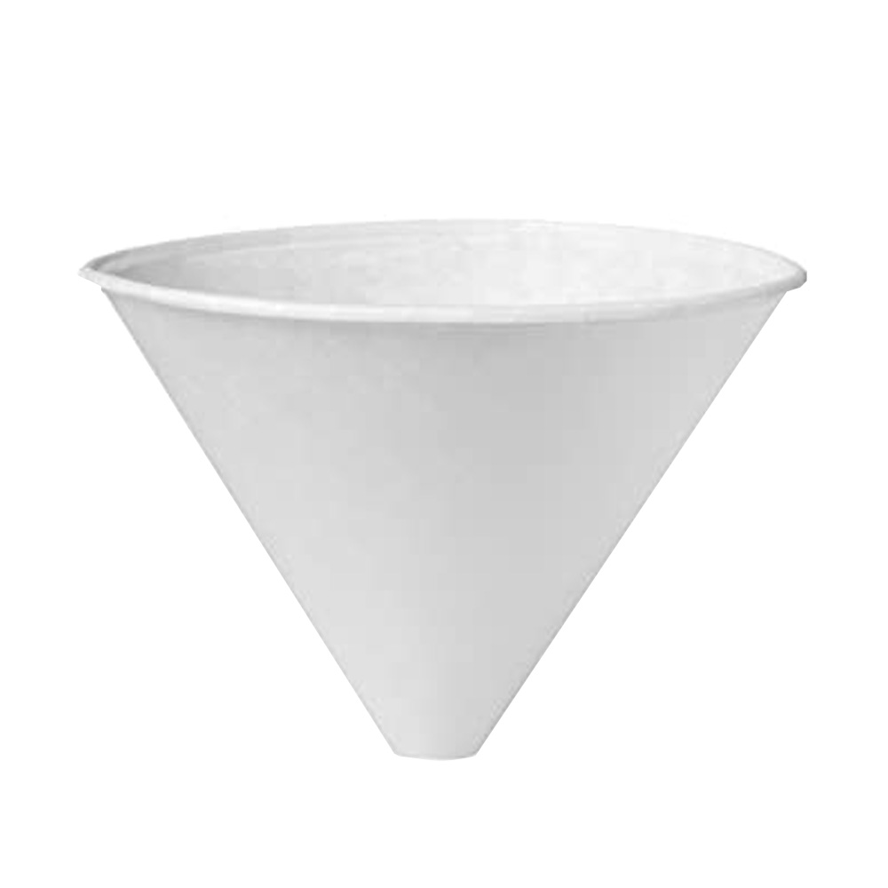 6SRX-2050 White 6oz. Eco Paper Cone Cup 10/250 cs