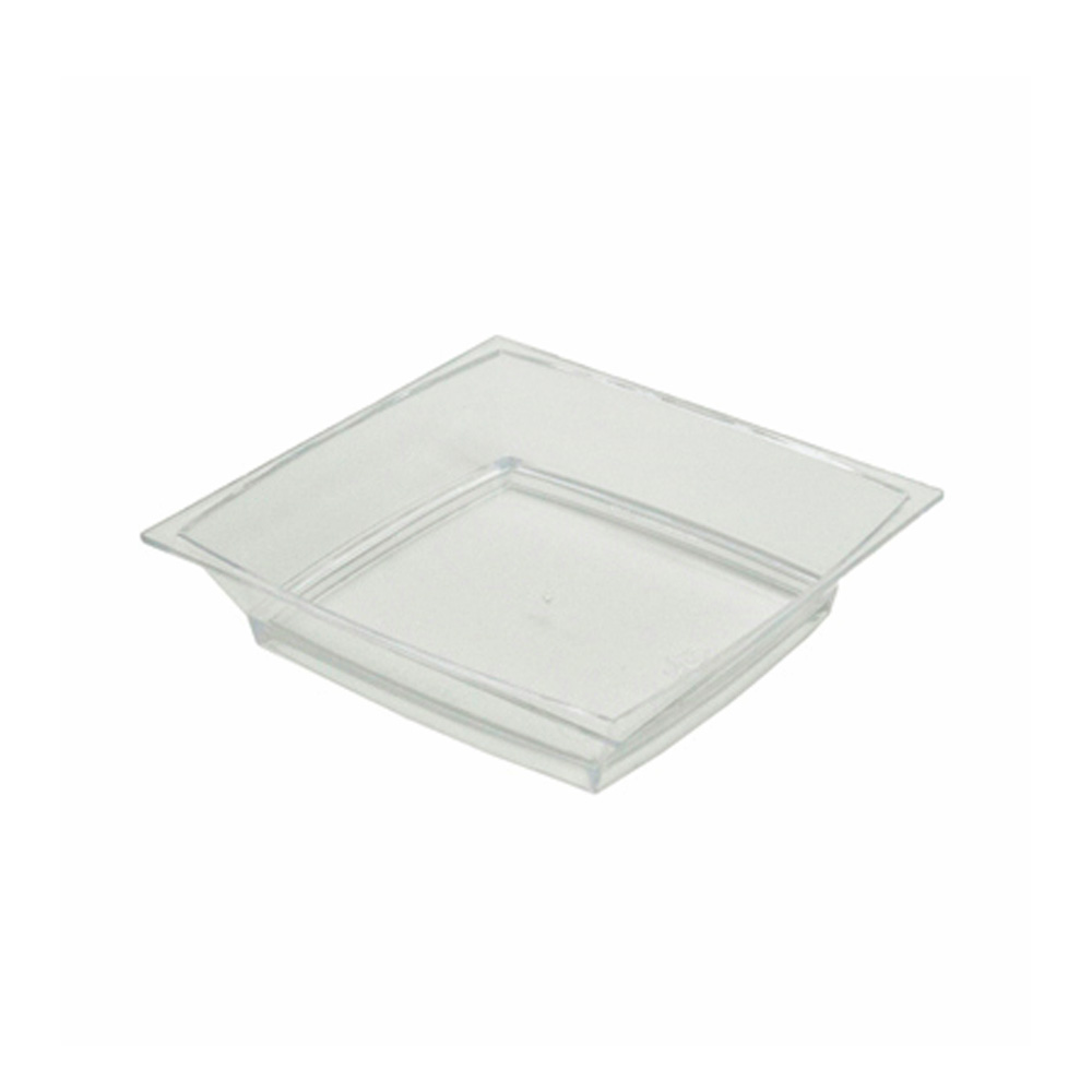 APTSQ25CL Petites Clear 2.5" Square Dish 4/50 cs - APTSQ25CL CL PETIT 2.5 SQ DISH