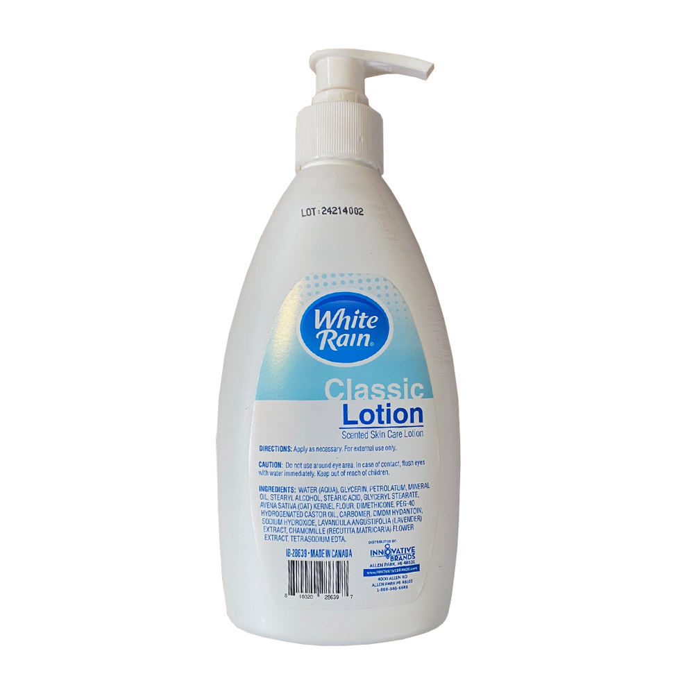86878 White Rain 12 oz. Classic Skin Care Scented  Lotion w/ Pump 12/cs