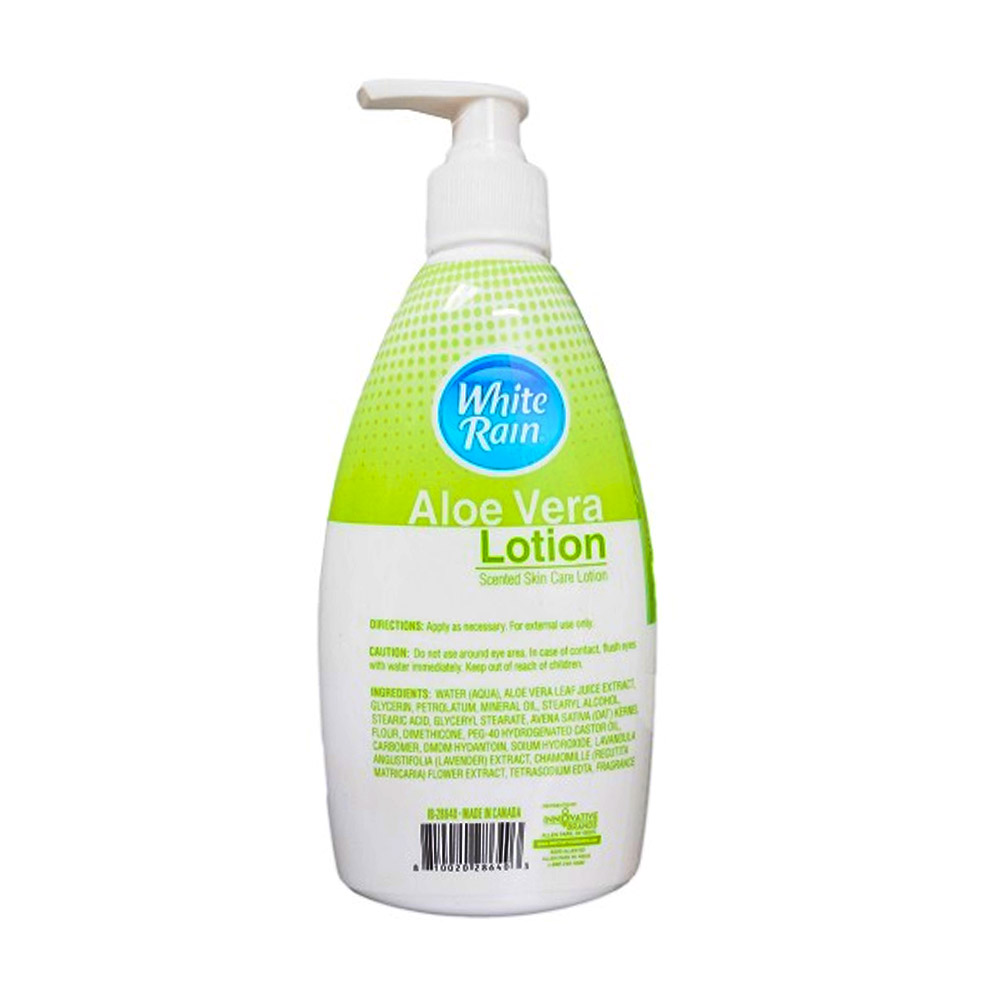86879 White Rain 12 oz. Aloe Skin Care Lotion w/  Pump 12/cs